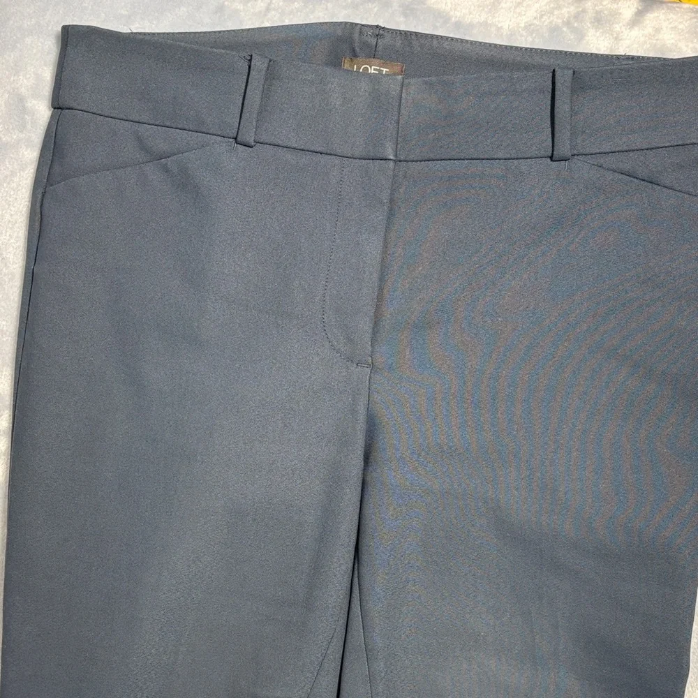 Loft Marisa Skinny Navy Blue Women's Pants